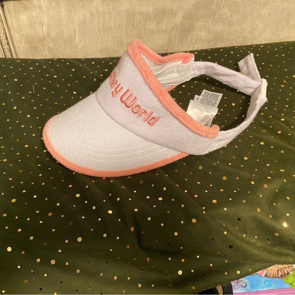 NWT Disney World White and Pink Visor - Picture 3 of 5